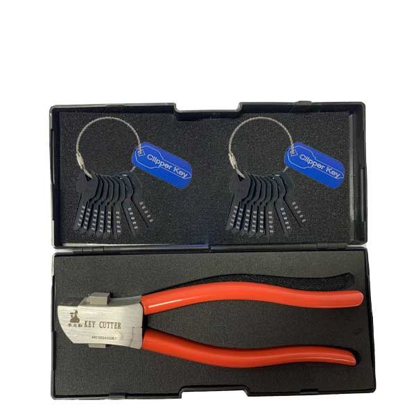 Clipper Key - Kwikset KW1 Fast Clipper & Key Set (20 Keys) - for Use with LockTech Kwikset SmartKey Decoder or  Lishi KW1 Tool  (PRE-ORDER) - UHS Hardware