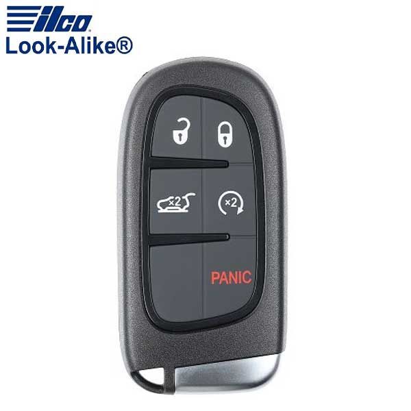 2014-2021 Jeep Cherokee / 5-Button Smart Key / PN: 68141580AG / GQ4-54T (AFTERMARKET) - UHS Hardware