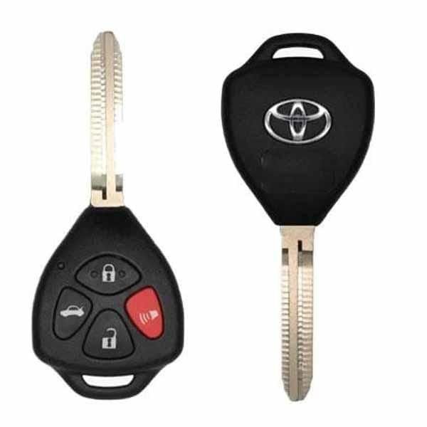 2006-2011 Toyota Camry / Corolla  / 4-Button Remote Head Key / PN: 89070-06232 /  HYQ12BBY (Chip 4D 67) / Board 1491 (OEM) - UHS Hardware