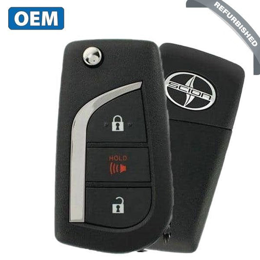 2016-2016 Scion iM / 3-Button Flip Key / PN: 89070-12B00 / HYQ12BFA (OEM) - UHS Hardware