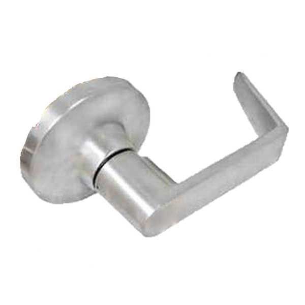 TownSteel - ED8900LS - Sectional Lever Trim - Passage - LS Regal Lever - Non-Handed - Compatible with Rim, SVR, LBR & 3 Point Push Bars - Satin Chrome - Grade 1 - UHS Hardware