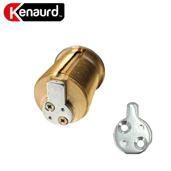 High Security - Mortise Cylinder – 1-1/2″ – US3 - Polished Brass - UHS Hardware