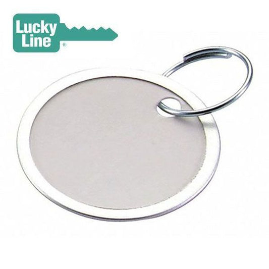 LuckyLine - 28225 - 1 1/4 Paper Tag with Ring  - 25 Pack - UHS Hardware