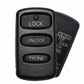 2002 - 2003 Mitsubishi Galant  / 3-Button Keyless Entry Remote / PN: MR587978 / E4EG8D-522M-A (OEM) - UHS Hardware