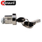 Premium Mailbox Lock - Counter-Clockwise - Interior - HL1 Keyway - US14 Bright Nickel - UHS Hardware