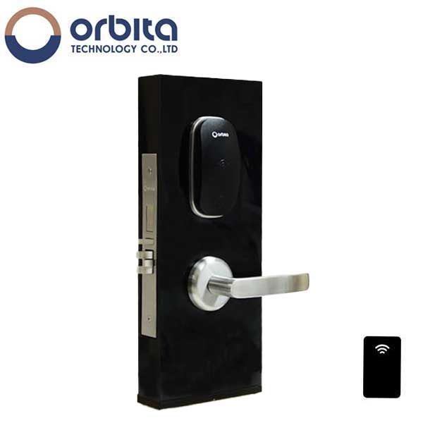 Orbita - S3078 - Mortise Hotel Lock - RFID - 6 VDC - Silver - Grade 2 - UHS Hardware