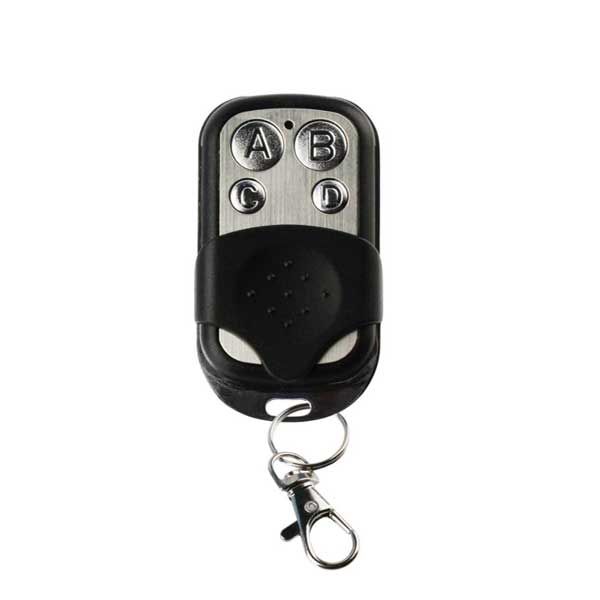 KeylessFactory - Garage Door Keychain Remote - 4 Button - Replacement - 390 MHZ - 3V - UHS Hardware