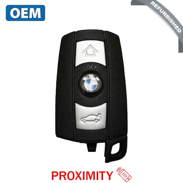 2004-2010 BMW 3 & 5 Series / 3-Button Smart Key / PN: 926886-02 / KR55WK49147 / Comfort Access (OEM Refurb) - UHS Hardware