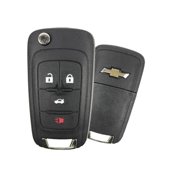 2015-2018 Chevrolet Cruze / 4-Button Flip Key / PN: 5921872 / OHT05918179 / HU100 / PEPS (Strattec) - UHS Hardware