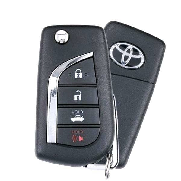 2018-2021 Toyota Camry / 4-Button Flip Key / PN: 89070-33E90 / HYQ12BFB (H Chip ) (Japan) (OEM) - UHS Hardware