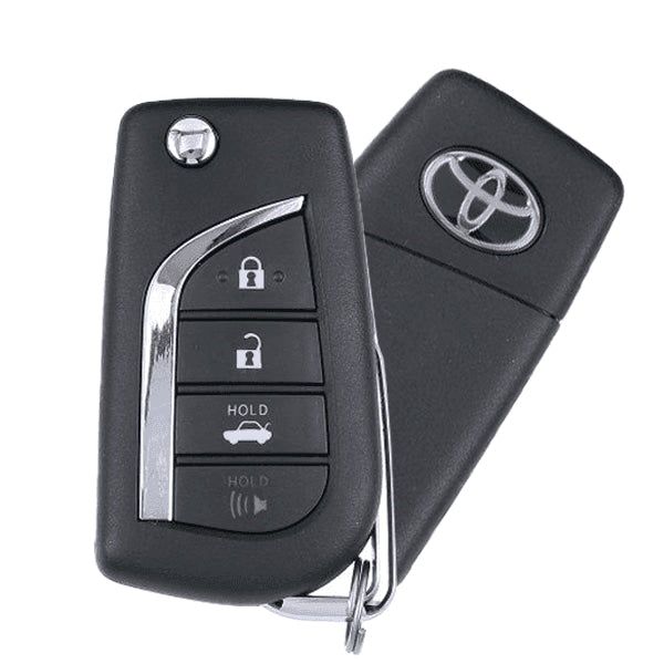 2020-2021 Toyota Corolla / 4-Button Flip Key / PN: 89070-06791 / HYQ12BFB / H Chip (OEM) - UHS Hardware