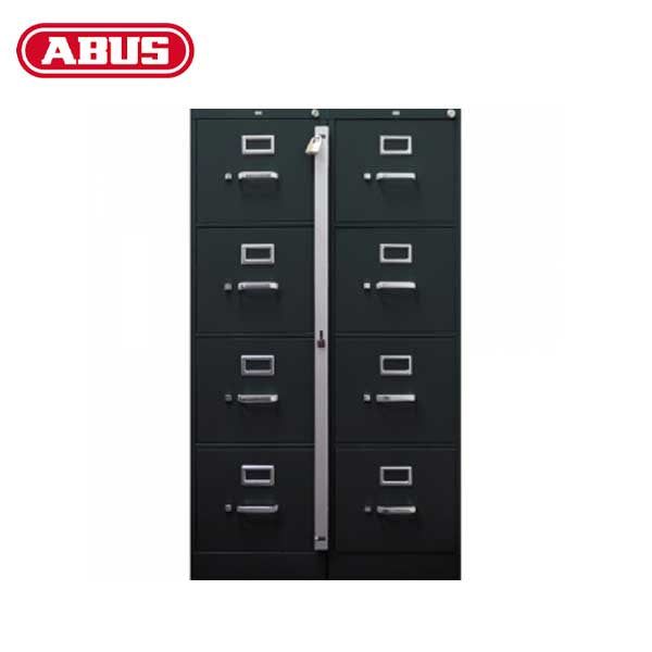 Abus - 07020 - Steel File Bar / Security Lock Bar for Locking File Cabinets  - 2 Drawer - UHS Hardware