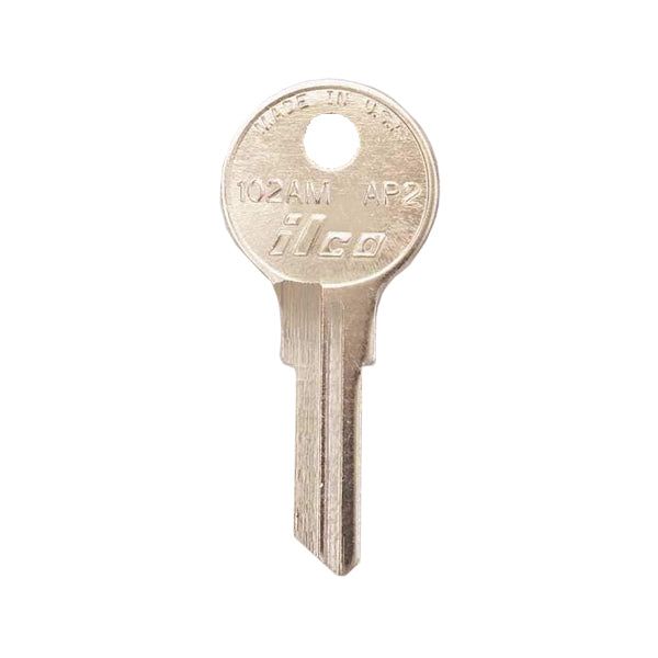 102AM-AP2 CHICAGO Key Blank -  ILCO - UHS Hardware