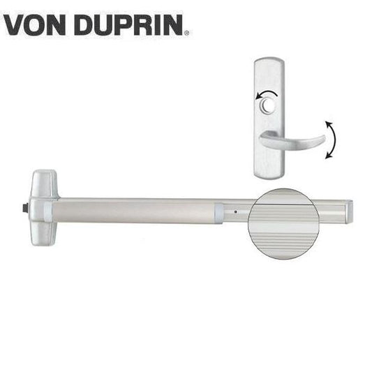 Von Duprin - 99L-17 3 - Rim Exit Device with Classroom Lever - Grooved - Aluminum - 3 Foot - UHS Hardware