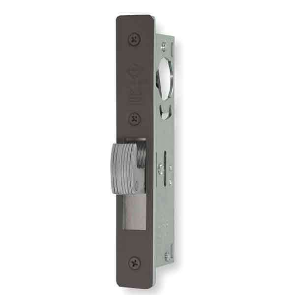 Adams Rite - MS Deadlock - MS1851S-35X - 1-1/8"  Backset - ANSI Size - Hook Bolt - Radial Faceplate -  Dark Bronze  - Metal Door - UHS Hardware