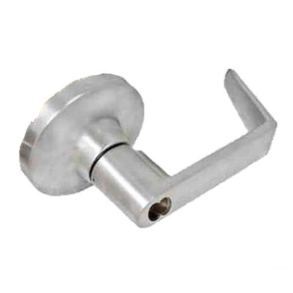 TownSteel - ED8900LS - Sectional Lever Trim - Storeroom - Nightlatch - LS Regal Lever - Non-Handed - Schlage SFIC Prepped - Compatible with Concealed V/R Exit Device - Satin Chrome - Grade 1 - UHS Hardware