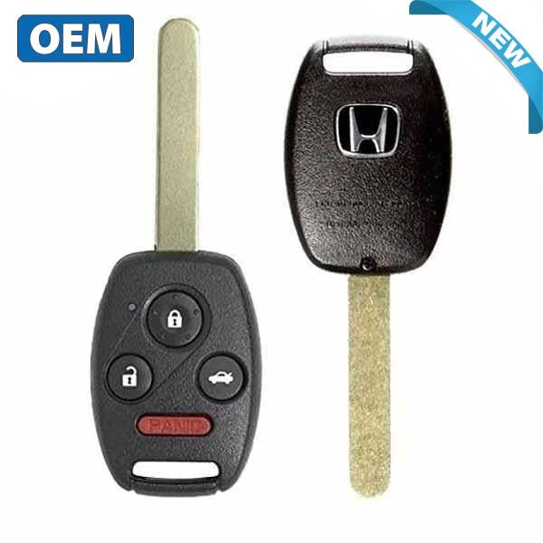 2012-2014 Honda Civic / Accord Plug In 4-Button Remote Head Key Pn: 35118-Tr0-A00 N5F-A05Taa(Oem)