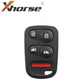 Honda Style / 5-Button Universal Remote for VVDI Key Tool (Wired) - UHS Hardware