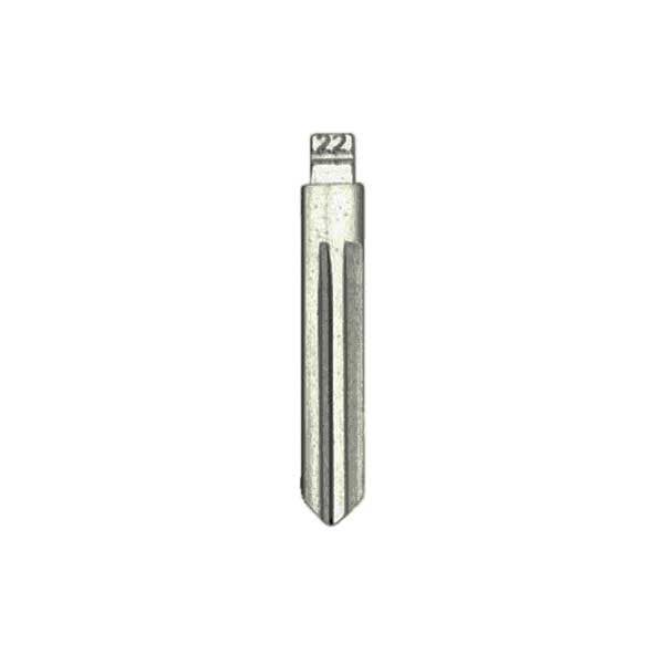 KEYDIY - DA34 / NSN14 - Flip Key Blade - #22 - For Xhorse / Keydiy Universal Remote Flip Keys - Pack of 10 - UHS Hardware