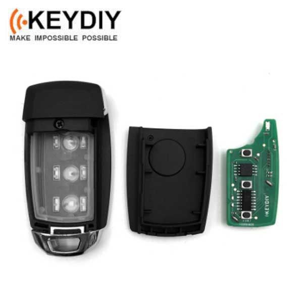 KEYDIY - 3-Button Universal Flip Key - Hyundai Style (KD-B28) - UHS Hardware