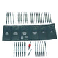 LTI Tools - LTI-620 - Grand Master Lock Pick Set - 35 Pieces - UHS Hardware