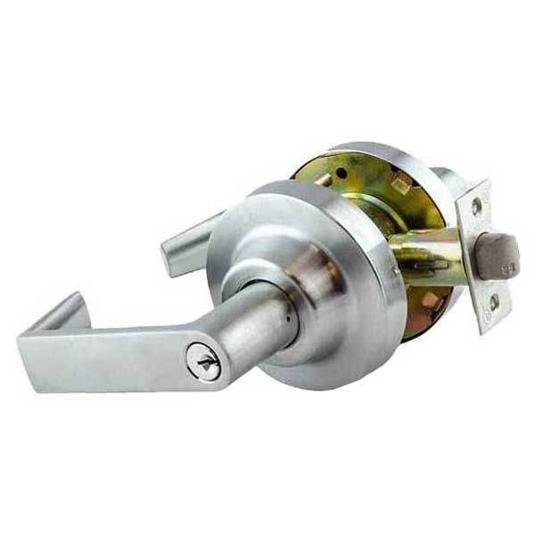 Commercial Lever Handle - 2-3/4” Standard Backset - Satin Chrome - Classroom - Grade 1 - UHS Hardware