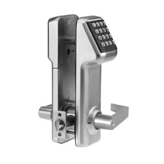 Marks USA - i-Qwik - LITE - Electronic Pushbutton Lever Lock- 26D - Satin Stainless - UHS Hardware