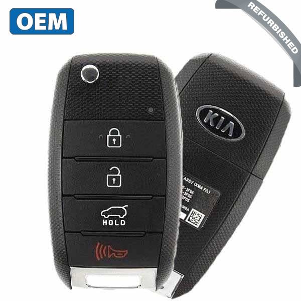 2013-2015 Kia Sorento / 4-Button Flip Key HS / PN: 95430-1U500  / TQ8-RKE3F05 / KK10 (OEM) - UHS Hardware