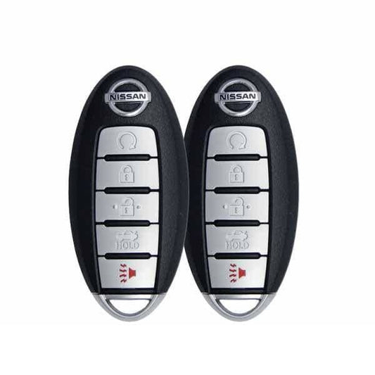 2 X 2019-2021 Nissan Maxima / 5-Button Smart Key Pn: 285E3-9Dj3B Kr5Txn7 (Oem) (Bundle Of 2)