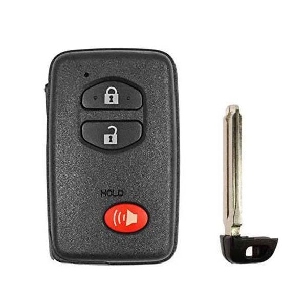 2008-2017 Toyota / 3-Button Smart Key SHELL / HYQ14AAB (SKS-TOY-093) - UHS Hardware