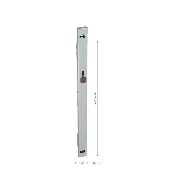 Abus - 07050 - Steel File Bar / Security Lock Bar for Locking File Cabinets  - 5 Drawer - UHS Hardware