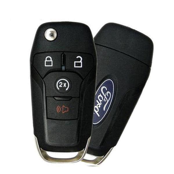 2015-2021 Ford F-Series Raptor Ranger / 4-Button Flip Key Hs Pn: 164-R8134 (Chip 128 Bit)N5F-A08Tda