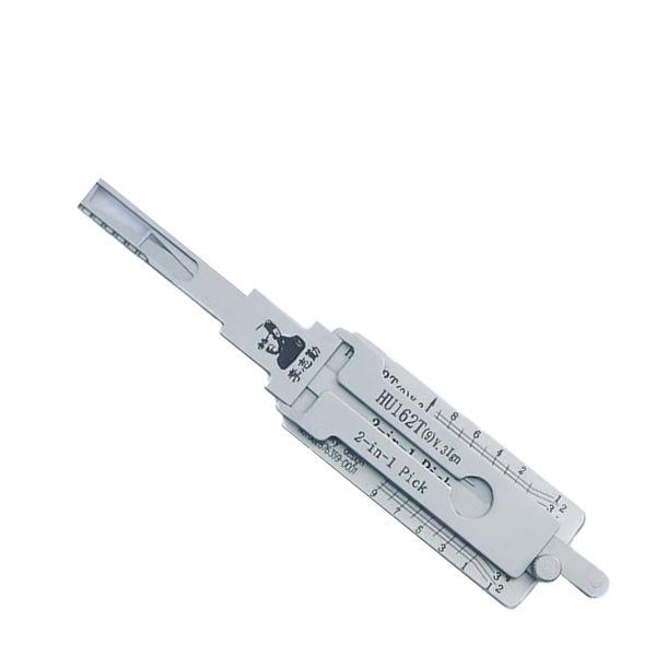 ORIGINAL LISHI - HU162T - 2015-2021 Audi / VW - 9 Cut - 2-in-1 Pick & Decoder - Ignition - AG - UHS Hardware