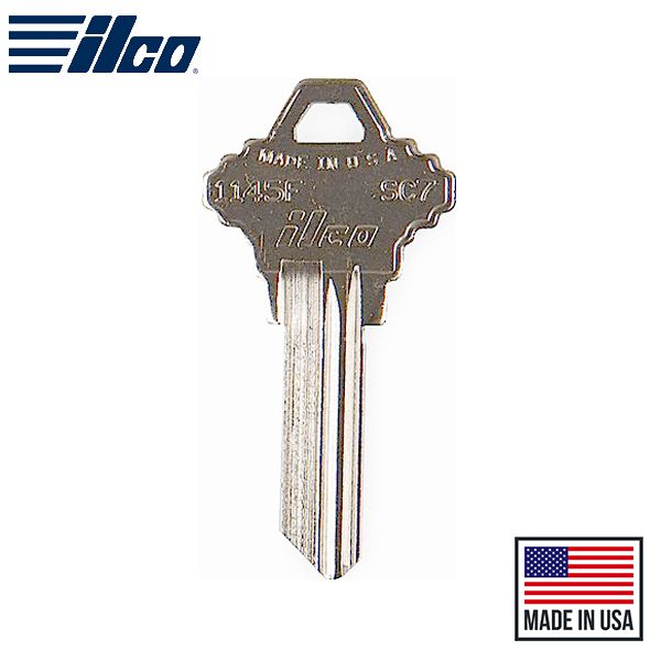 1145F-SC7 SCHLAGE Key Blank - ILCO - UHS Hardware