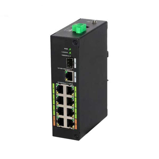 Dahua / ePoE Ethernet Switch / 8-Port / 800m PoE / 48-57 VDC / 120W / LR2110-8ET-120 - UHS Hardware