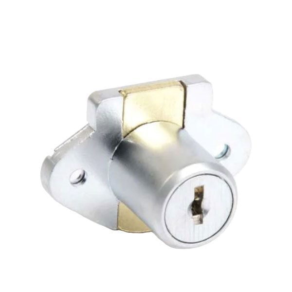 CCL - 02066 - Disc Tumbler Drawer Lock - 7/8" Cylinder - Keyed Alike - Satin Chrome - UHS Hardware