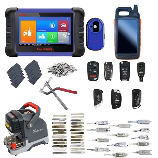 Automotive Locksmithing 101 - Complete Decoding, Cutting, Programming Bundle - UHS Hardware