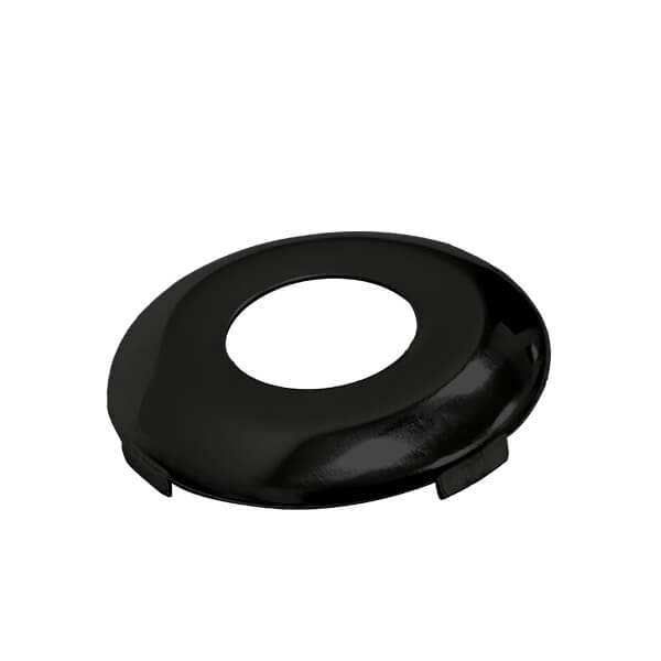 1978-1985 Mazda RX7 / Face Cap for Door Lock / Black / P-20-212 (ASP) (10-Pack) - UHS Hardware