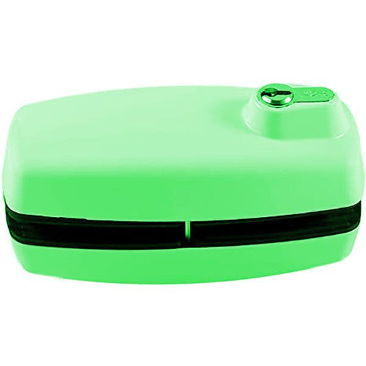 GAAB - T180 - Tempered Frameless Glass Door Lock - Reversible - 10 -12mm Doors - Green - UHS Hardware