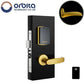 Orbita - S3072 - Mortise Hotel Lock - SPLIT Design - RFID - Hidden Cylinder - Optional Lever Style - 6 VDC - Optional Finish - Grade 2 - UHS Hardware