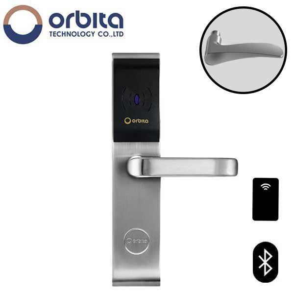 Orbita - E3042SBT - Mortise Hotel Lock - Bluetooth & RFID - Optional Lever Style - 6 VDC - Optional Finish - Grade 2 - Hotel Door Locks - UHS Hardware