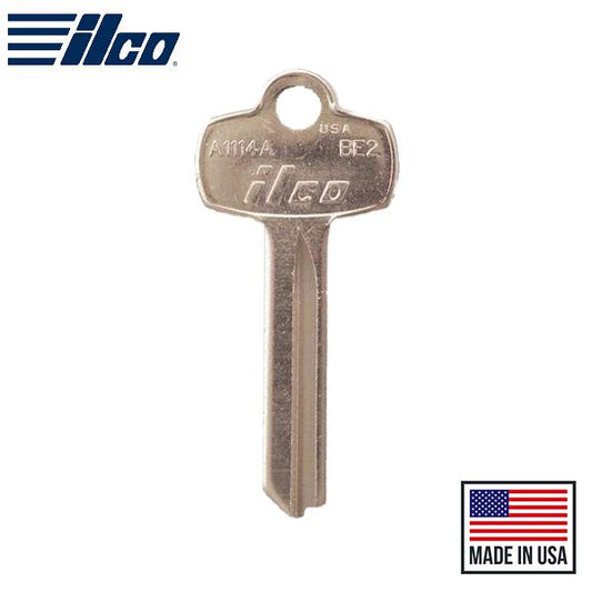 A1114A-BE2 BEST A Key Blank - 6 Pin or Disc - ILCO - UHS Hardware