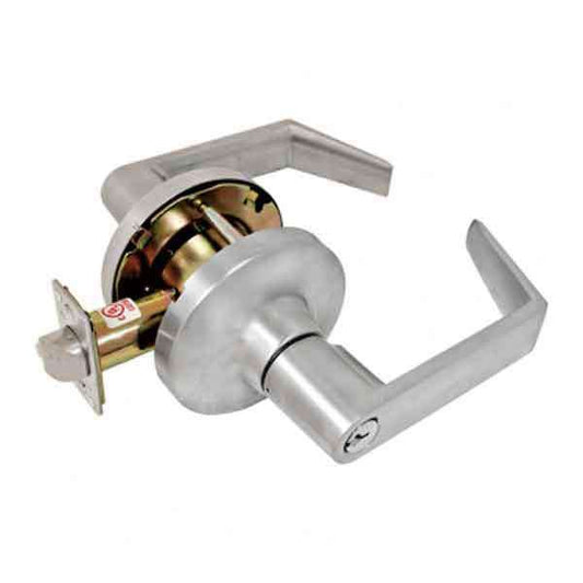 TownSteel - CDC-110-S - Commercial Lever Handle  - Clutch Lever  - 2-3/4 " Backset - Satin Chrome - Classroom Intruder -  Grade 1 - UHS Hardware