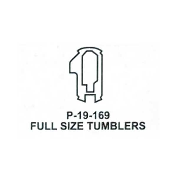 Honda / Acura / HO03 / High Security Tumbler #3 / Full / P-19-169 (ASP) (10 Pack) - UHS Hardware