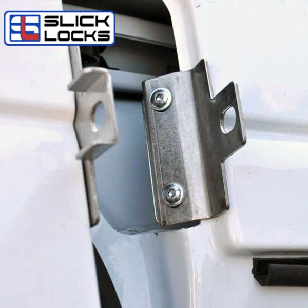Slick Locks - 1992-2014 Ford Econoline Van w/Sliding Door Blade Bracket Kit - UHS Hardware