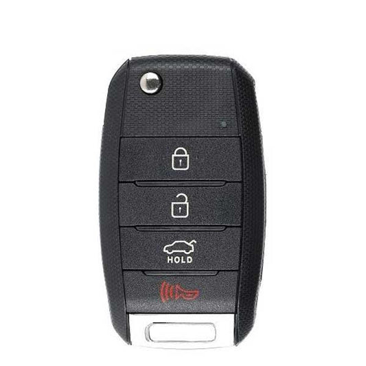 2014-2017 Kia Rio / 4-Button Flip Key / PN: 95430-1W023 / TQ8-RKE-3F05 (AFTERMARKET) - UHS Hardware