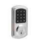 TownSteel - e-Smart 4000 - Electronic Push Button Deadbolt - Key Override - Satin Chrome - Grade 2 - UHS Hardware