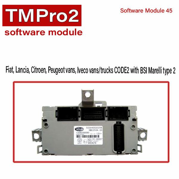 TM Pro 2 - Software Modules - Stellantis Group - UHS Hardware