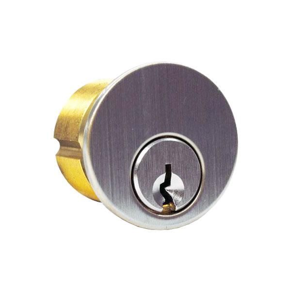 GMS Mortise Cylinder - 1-1/8"- 5-Pin - US26D - Satin Chrome - UHS Hardware