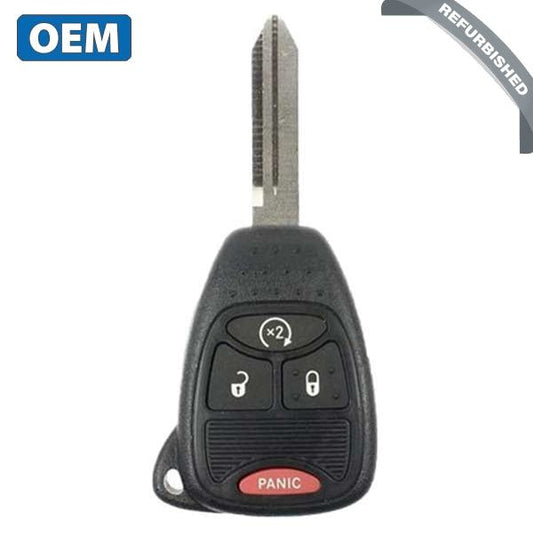 2005-2018 Jeep Dodge / 4-Button Remote Head Key / PN: 68039414AA / OHT692427AA (OEM) - UHS Hardware